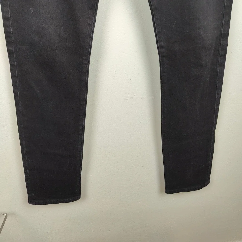 C.O.F. Studio Jeans Mens 32 Black Candiani Denim Slim Fit Made in‎ Portugal